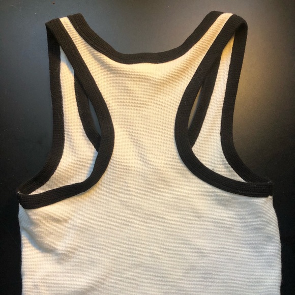 Forever 21 black and white mini tank top:) - Picture 2 of 4